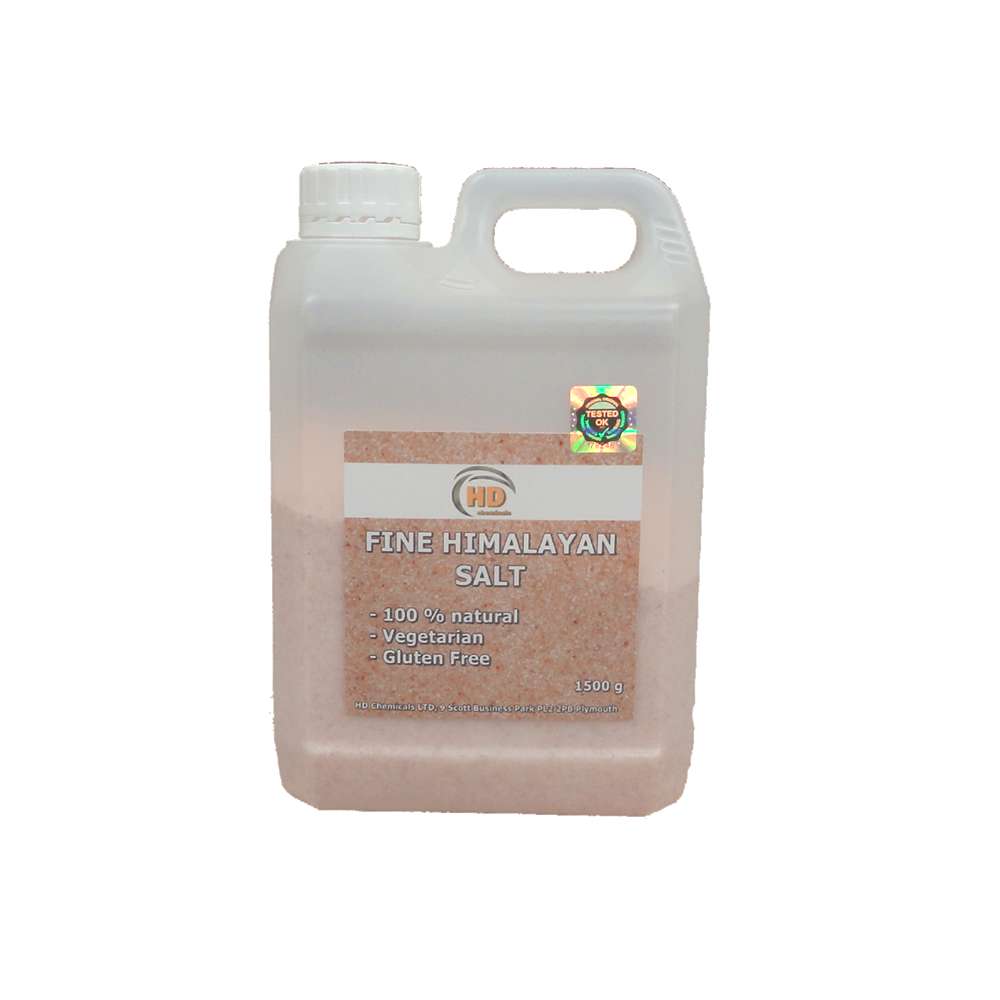 1500g Fine Himalayan Pink Salt ,Unrefined Pure - Food Grade - For Cooking, Detox