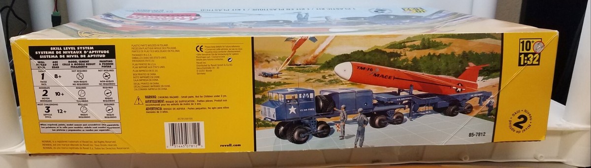 Renwal Blueprint Models TERACRUZER WITH MACE MISSILE