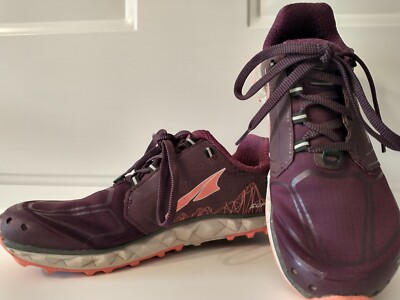 Altra Superior 508428 Zero Drop Purple Salmon Trail Running Shoes  Womens