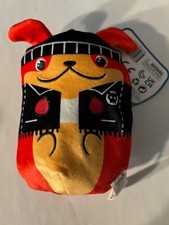 Dogs Vs Squirls Chonks 6" Carl Plush Beanie Bag Toy 007 New With Tags