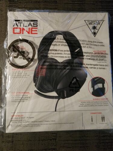 Turtle Beach Atlas ONE Wired Gaming Headset XBOX PS4 PC Switch - Picture 2 of 2