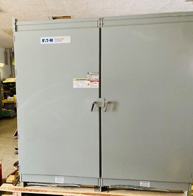 Eaton Autovar 1100THFSR432Y 1100 kVAR 480V 3 Phase Switched Harmonic Filter Bank