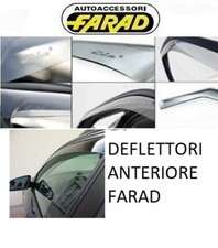 DEFLETTORI ARIA ANTIVENTO ANTITURBO FARAD ANTERIORI JEEP RENEGADE 2016 IN POI
