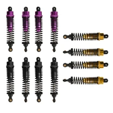 (purple)Vbest Life 4pcs 1/10 RC Car Shock Damper Aluminium Alloy Shake Abso CH