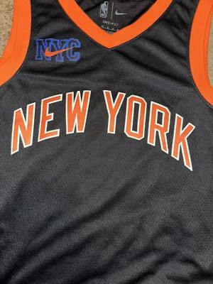 new york knicks black jerseys