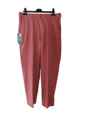 Skopes Stretch Waist Trousers Coral Size 34S DH004 OO 09