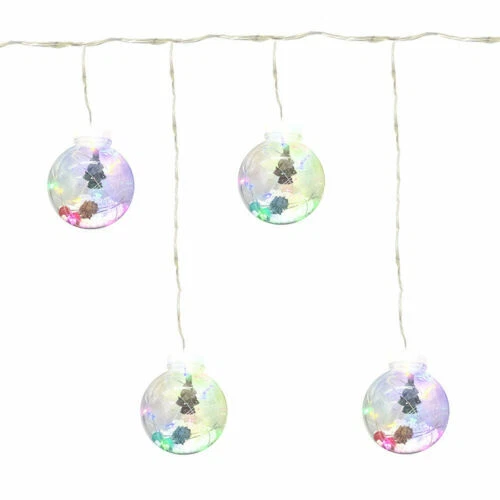 Decorazioni trasparente senza marca per albero di Natale