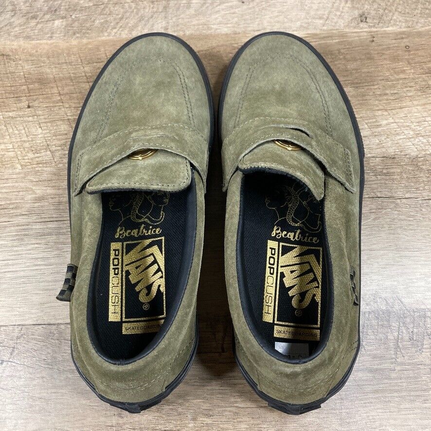 VANS x Beatrice Domond Skate Style 53 Autumn Dark Olive Mens VANS x Beatrice Domond Skate Style 53 Autumn Dark Olive Mens