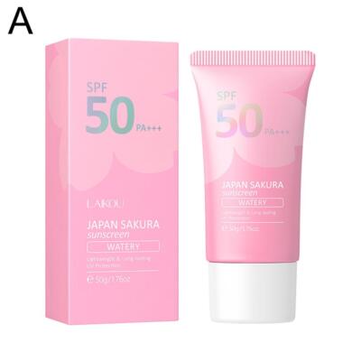 LAIKOU Sak ura Facial Sunscreen Moisturizing Isolation Cream Moisturizing 50g S4