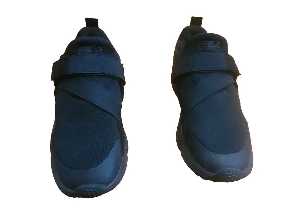 Детские кроссовки унисекс Fila Vastra полностью черные 3RM01311-001 размер 6,5 молодежные - Изображение 3 из 4