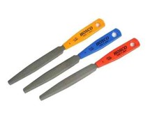 Hosco TLNF3E Double Edge Nut File Set For Electric Guitar