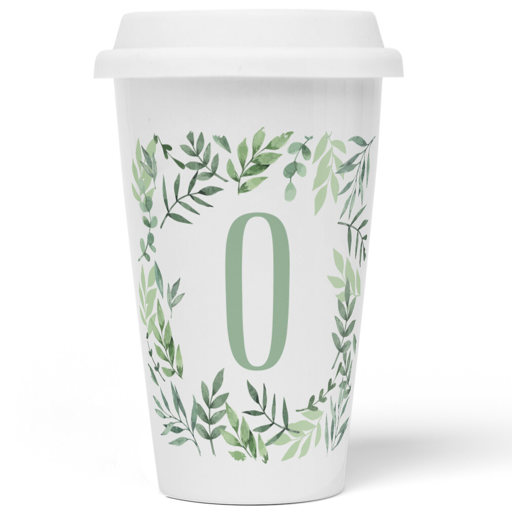 Taza de letras con letra O 10201003269