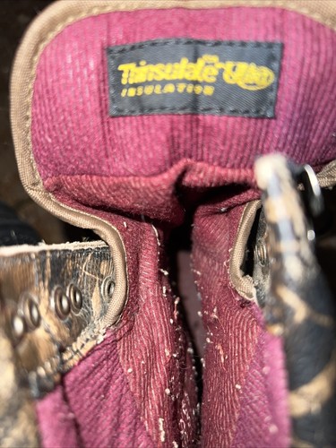 CABELA'S 812719 M/W 7M Aqua Sheild Realtree Thinsulate Camo Hunting Boots - Picture 5 of 9