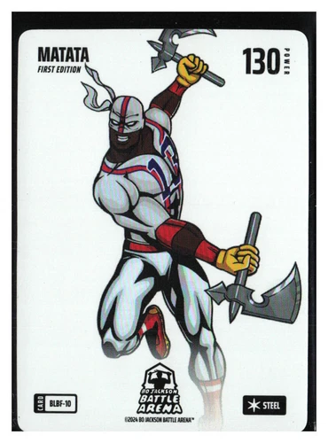 Bo Jackson Battle Arena Matata Ronald Acuna Jr. Blizzard Steel Battlefoil
