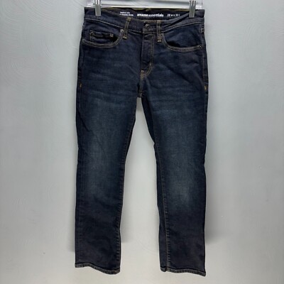 Amazon Essentials BootCut Denim Blue Jeans Size 28x30 Slim Men's Dark Wash