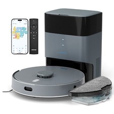 AIRROBO L50 Robot Vaccum and Mop 5500Pa 240Min Self-Empty Carpet Boost  Avoid