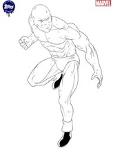 [DIGITAL CARD] Topps Marvel - Iceman - X-Collection 21 V1 - Original Art B&W