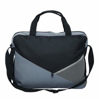 Bags For Less Business Brief Grey/black One Size on sale Bags For Less Business Brief Grey/black One Size on sale