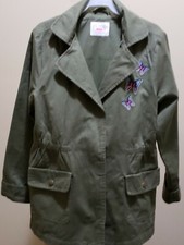 Youth Girl Jacket by Children Place In Olive US 14-XL New w/o tag