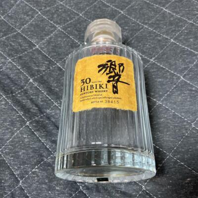 Empty Whisky Bottle Suntory Whisky Hibiki 30 Years Aged From Japan