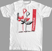 Depeche Mode Violator Logo T Shirt White All Size Gift For Fan AM346