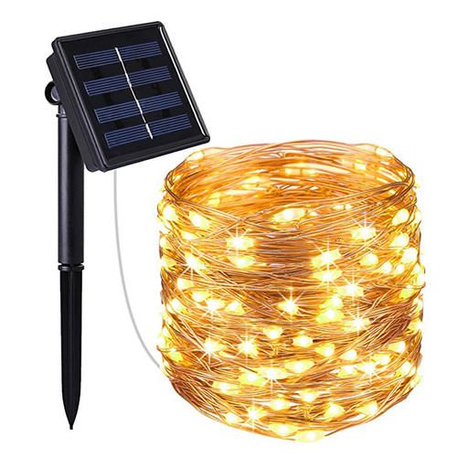 100-300 LED Solar Power String Fairy Lights Garden Outdoor Party ...