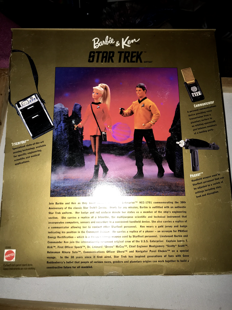 Mattel - Poupée Barbie Star Trek - Giftset - Collector