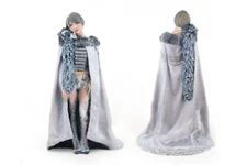 Saori Anou Japanese Woman's Pro Wrestling Action Figure Grey Gown 13cm New Japan