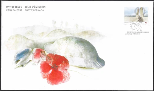 🍁Canada  #2982   "VIMY RIDGE MONUMENT"   Brand New  2017  Joint First Day Cover