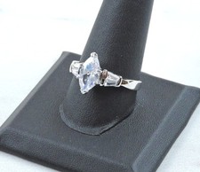 Sterling Silver 2.50 cttw Marquise Cubic Zirconia Ring - Free Gift Packaging