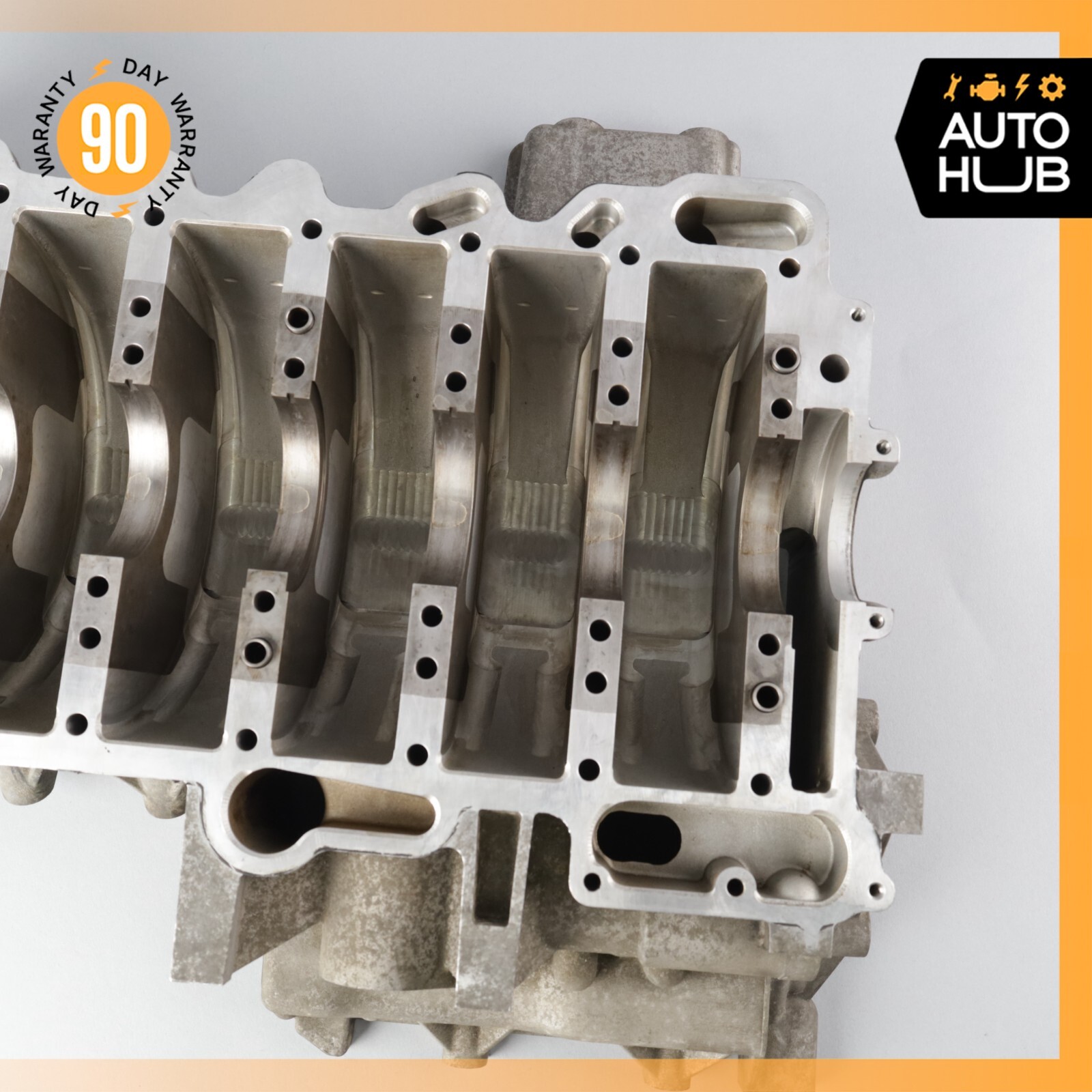 03-13 Bentley Continental Flying Spur GT 6.0L Lower Engine Motor Block OEM 58k