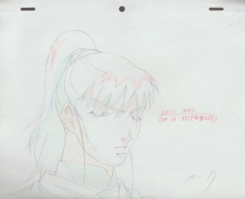 The Twelve Kingdoms Juuni Kokki Genga Douga Original Sketches Pierrot - Youko