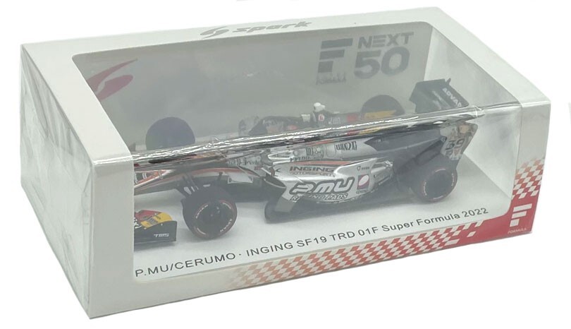 ナカジマレーシング SPARK 1/43 SF19 SUPER FORMULA Sf19 #39 Super Formula 2022 Sena Sakaguki 1 43 Model SJ125