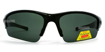Polarized Sport Sunglasses Half Frame Wrap Outdoor Glasses  display picture 1