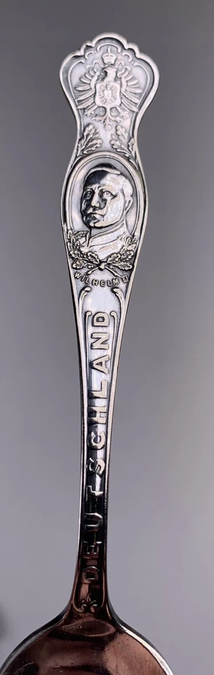 Cuchara de recuerdo Oneida plateada Alemania cuchara Foto 2 de 4