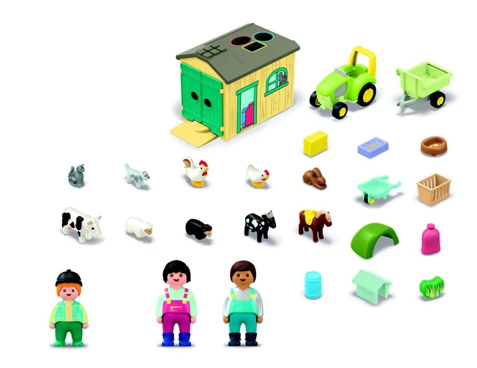 PLAYMOBIL 71656 Junior: Adventures on the farm 29 pcs Toy Building Kit - Image 4 of 4