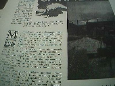ephemera 1955 Artikel unbekannte Gewässer Entdeckung II Forschungsschiff