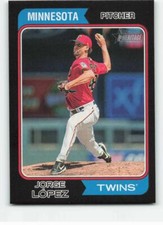 2023 Topps Heritage Black Border #240 Jorge Lopez NM-MT /50