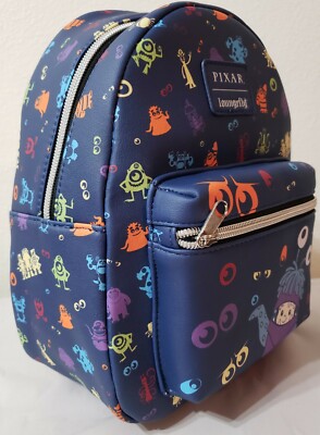 New Loungefly Disney Pixar Monsters Inc. Boo Mini Blue  display picture 3