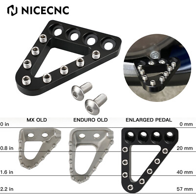 専用　Mサイズ Brake Pedal Lever Step Tip For Husqvarna TE/TX/TC/FC/FX/FE 125 250