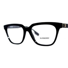 Burberry B2324 3001 Black Eyeglasses Frames 52-17-140 Brand New