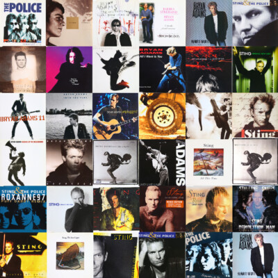 Music Songs Musik Cd Album Maxi Das Beste Bryan Adams The Sting Police Auswahl