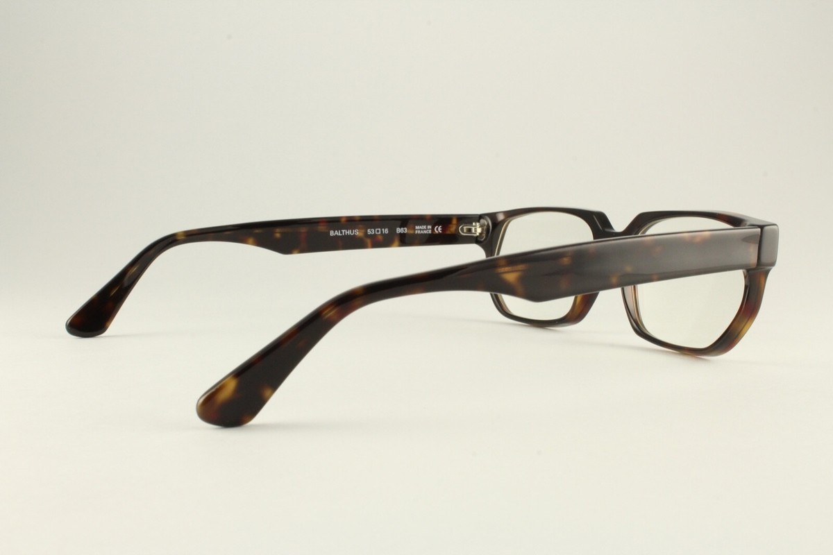 Rare Authentic Michel Henau Balthus B63 Tortoise 53mm Glasses
