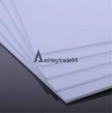 1pcs ABS Styrene Plastic Flat Sheet Plate 3mm x 100mm x 100mm, White