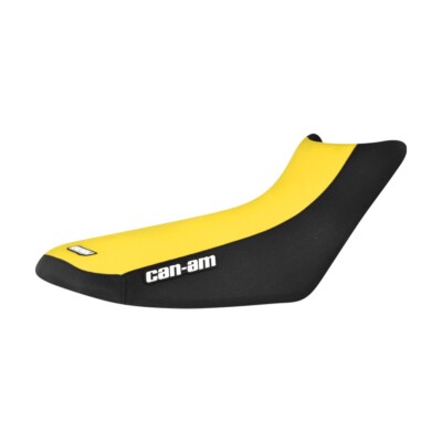 Can Am Outlander Max 450 570 650 850 1000 Seat Cover BLACK & YELLOW Logo #292
