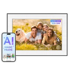 Digital Picture Frame - 10.1" HD Display AI Magic Frame, Touch Screen Digital...