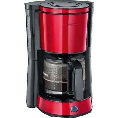 1-12x SEVERIN Kaffeemaschine KA 4817 TYPE, 1.000 W, rot / schwarz BIS 16% RABATT