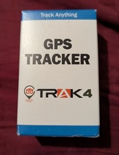 Trak-4 12v GPS Tracker with Wiring Harness for Tracking Equipment Vehicles