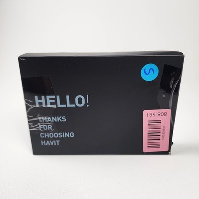 havit Bluetooth Number Pad Wireless 26-Key Numeric Keypad Rechargeable Black