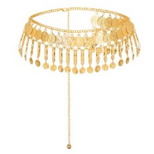 Belly Dancing Belt for Gold Coins Belly Dance Hip Scarf Belt